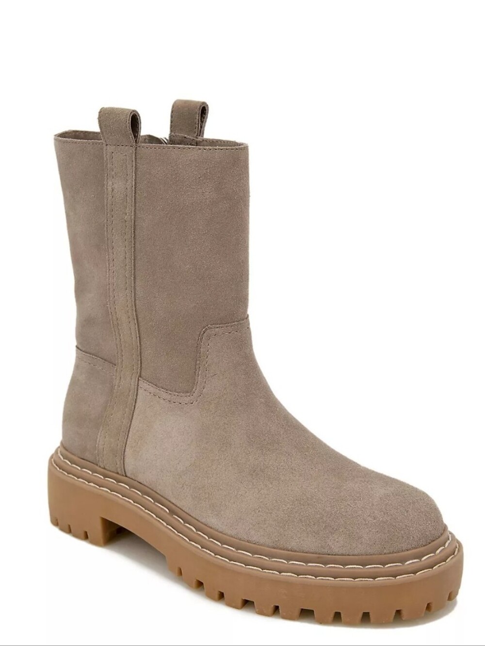 Splendid Adria Taupe Suede Lug Pull-On Boot